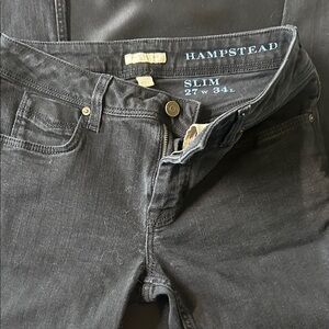 Burberry Hampstead Slim Jeans - Charcoal